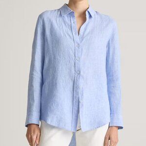 100% European Linen Long Sleeve Shirt